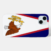 Apple iPhone 15 Plus Hoesje-Mate Amerikaanse Samoa Case-Mate iPhone Case (Achterkant (horizontaal))