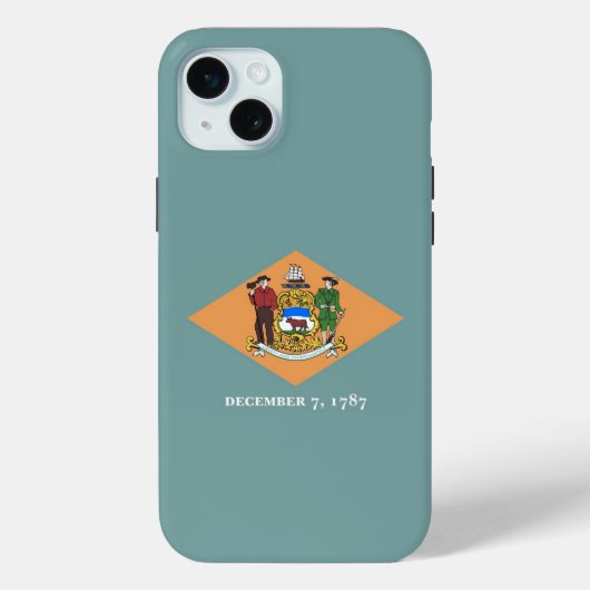 Apple iPhone 15 Plus Hoesje-Mate, Delaware Case-Mate iPhone Case (Achterkant)