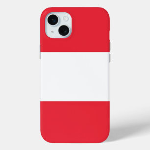 Apple iPhone 15 Plus Hoesje, Oostenrijkse vlag Mini Hoesje