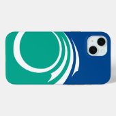 Apple iPhone 15 Plus Hoesje, Ottawa vlag Case-Mate iPhone Case (Achterkant (horizontaal))