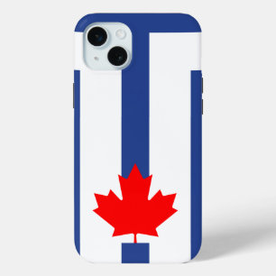 Apple iPhone 15 Plus Hoesje, Toronto vlag Mini Hoesje