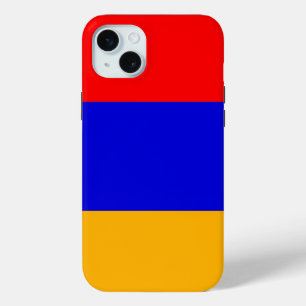 Apple iPhone 15 Plus Hoesje, Vlag van Armenië Mini Hoesje