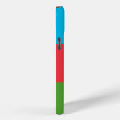 Apple iPhone 15 Plus Hoesje, vlag van Azerbeidzjan Case-Mate iPhone Case (Achterkant / Rechts)