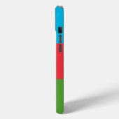 Apple iPhone 15 Plus Hoesje, vlag van Azerbeidzjan Case-Mate iPhone Case (Achterkant / Links)