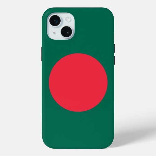 Apple iPhone 15 Plus Hoesje, Vlag van Bangladesh Case-Mate iPhone Case (Achterkant)
