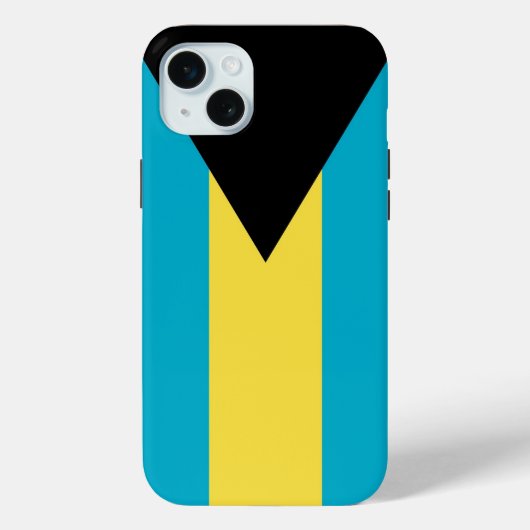 Apple iPhone 15 Plus Hoesje, vlag van de Bahama's Case-Mate iPhone Case (Achterkant)