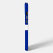 Apple iPhone 15 Plus Hoesje, vlag van Quebec Case-Mate iPhone Case (Achterkant / Links)