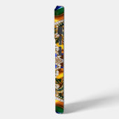 Apple iPhone 15 Pro Case-Mate, Brazil Kleuren Case-Mate iPhone Case (Achterkant / Links)