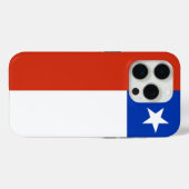 Apple iPhone 15 Pro Case-Mate, Chileense vlag Case-Mate iPhone Case (Achterkant (horizontaal))