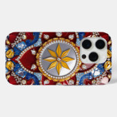 Apple iPhone 15 Pro Case-Mate, Colombia kleuren Case-Mate iPhone Case (Achterkant (horizontaal))