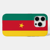 Apple iPhone 15 Pro Case-Mate, Kameroen vlag Case-Mate iPhone Case (Achterkant (horizontaal))