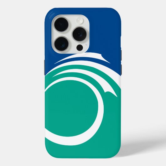 Apple iPhone 15 Pro Case-Mate, vlag van Ottawa Case-Mate iPhone Case (Achterkant)