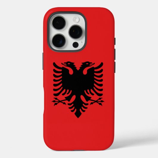 Apple iPhone 15 Pro Hoesje-Mate, Albanië Case-Mate iPhone Case (Achterkant)