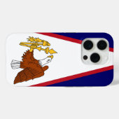 Apple iPhone 15 Pro Hoesje-Mate, Amerikaans-Samoa Case-Mate iPhone Case (Achterkant (horizontaal))
