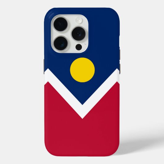 Apple iPhone 15 Pro Hoesje-Mate, Denver Case-Mate iPhone Case (Achterkant)