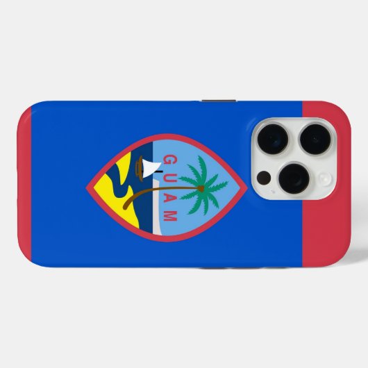 Apple iPhone 15 Pro Hoesje-Mate Guam Case-Mate iPhone Case (Achterkant (horizontaal))