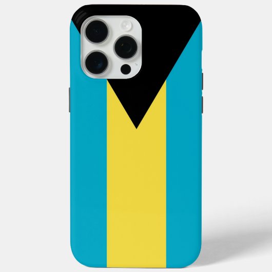 Apple iPhone 15 Pro Max Hoesje, Bahama's vlag Case-Mate iPhone Case (Achterkant)