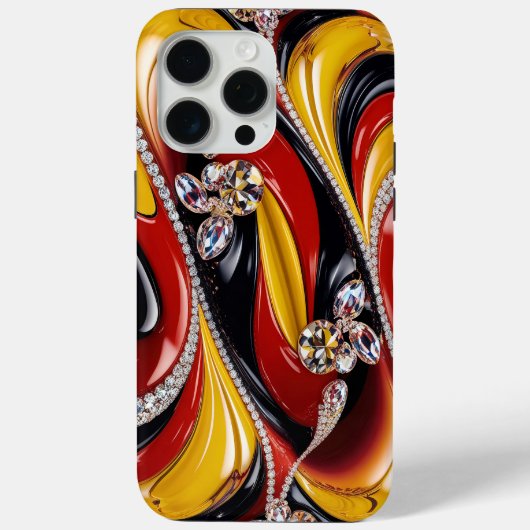 Apple iPhone 15 Pro Max Hoesje, Belgische Kleuren Case-Mate iPhone Case (Achterkant)