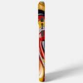 Apple iPhone 15 Pro Max Hoesje, Belgische Kleuren Case-Mate iPhone Case (Achterkant / Links)