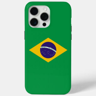Apple iPhone 15 Pro Max Hoesje, Braziliaanse vlag Hoesje