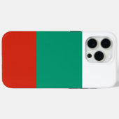 Apple iPhone 15 Pro Max Hoesje, Bulgaarse vlag Case-Mate iPhone Case (Achterkant (horizontaal))
