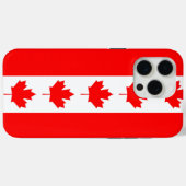 Apple iPhone 15 Pro Max Hoesje, Canadese vlag Case-Mate iPhone Case (Achterkant (horizontaal))