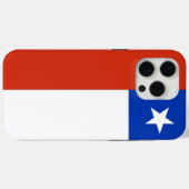 Apple iPhone 15 Pro Max Hoesje, Chileense vlag Case-Mate iPhone Case (Achterkant (horizontaal))
