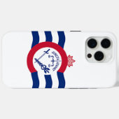 Apple iPhone 15 Pro Max Hoesje, Cincinnati Vlag Case-Mate iPhone Case (Achterkant (horizontaal))