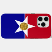 Apple iPhone 15 Pro Max Hoesje, Dallas Vlag Case-Mate iPhone Case (Achterkant (horizontaal))