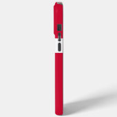 Apple iPhone 15 Pro Max Hoesje, Deense vlag Case-Mate iPhone Case (Achterkant / Links)