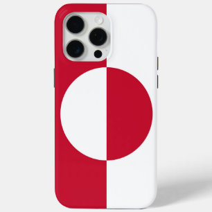 Apple iPhone 15 Pro Max Hoesje, Groenland vlag Hoesje