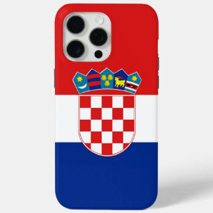 Apple iPhone 15 Pro Max Hoesje, Kroatische vlag Hoesje