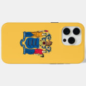 Apple iPhone 15 Pro Max Hoesje, New Jersey Vlag Case-Mate iPhone Case (Achterkant (horizontaal))