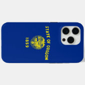 Apple iPhone 15 Pro Max Hoesje, Oregon Vlag Case-Mate iPhone Case (Achterkant (horizontaal))