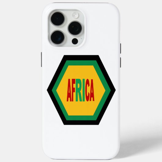 Apple iPhone 15 Pro Max Hoesje SPORT AFRIKA (Achterkant)