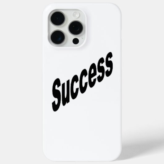 Apple iPhone 15 Pro Max hoesje SUCCES (Achterkant)