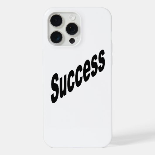 Apple iPhone 15 Pro Max hoesje SUCCES (Achterkant)
