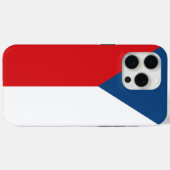 Apple iPhone 15 Pro Max Hoesje, Tsjechië vlag Case-Mate iPhone Case (Achterkant (horizontaal))