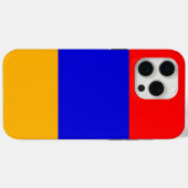 Apple iPhone 15 Pro Max Hoesje, Vlag van Armenië Case-Mate iPhone Case (Achterkant (horizontaal))