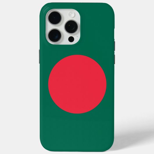Apple iPhone 15 Pro Max Hoesje, vlag van Banglades Case-Mate iPhone Case (Achterkant)