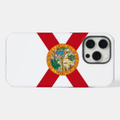 Apple iPhone 15 Pro Max Hoesje, Vlag van Florida Hoesje (Achterkant horizontaal)
