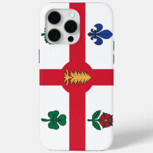 Apple iPhone 15 Pro Max Hoesje, vlag van Montreal Hoesje