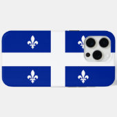 Apple iPhone 15 Pro Max Hoesje, vlag van Quebec Case-Mate iPhone Case (Achterkant (horizontaal))