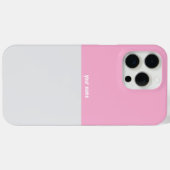 Apple iPhone 15 pro max roze casiPhone / iPad case (Achterkant (horizontaal))