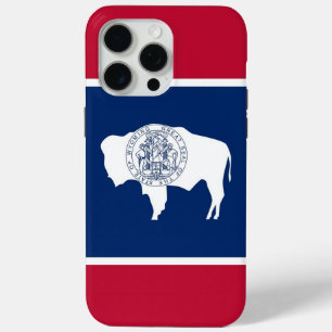 Apple iPhone 15 Pro Max, vlag van Wyoming Max Hoesje