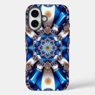 Apple iPhone 16 Case-Mate met Argentijnse kleuren Hoesje