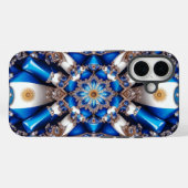 Apple iPhone 16 Case-Mate met Argentijnse kleuren Case (Achterkant (horizontaal))