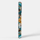 Apple iPhone 16 Case-Mate met Bahama-kleuren Case (Achterkant / Rechts)
