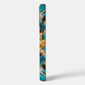 Apple iPhone 16 Case-Mate met Bahama-kleuren Case (Achterkant / Links)