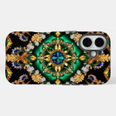 Apple iPhone 16 Case-Mate met Braziliaanse kleuren Case (Achterkant (horizontaal))